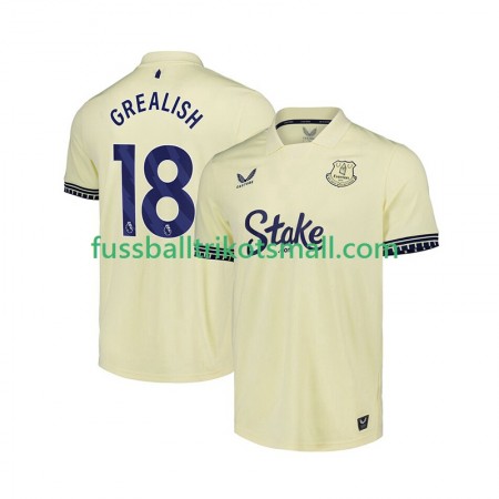 Fußballtrikots Everton Jack Grealish 18 2025-2026 Kurzarm Auswärts-trikot kaufen